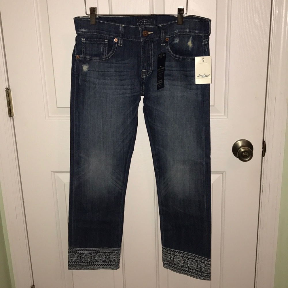 NWT Lucky Brand Jeans 0 / 25 Sienna Weekender Crop